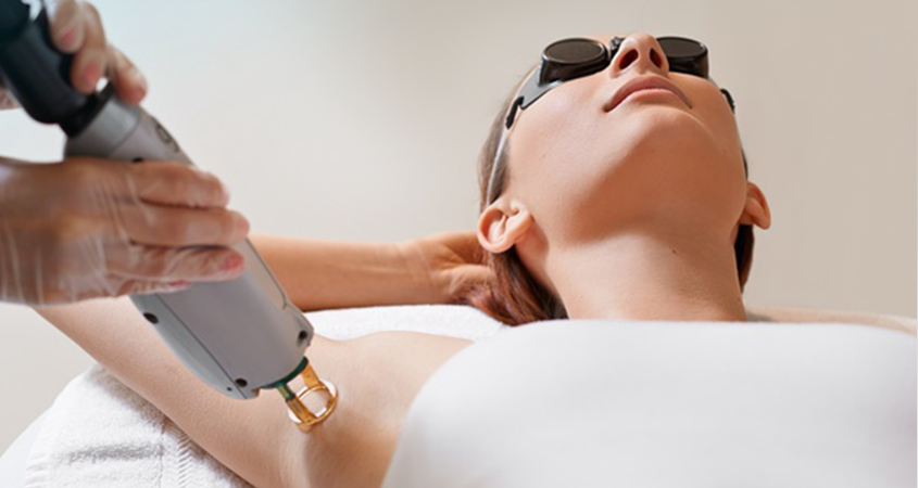 Precision laser hair removal